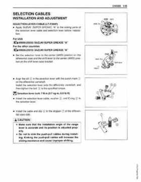 1999-2004 Suzuki King Quad LT-300 300F ATV Factory Service Manual, Page 224