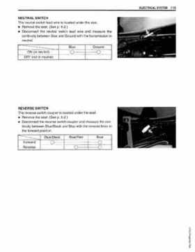1999-2004 Suzuki King Quad LT-300 300F ATV Factory Service Manual, Page 245