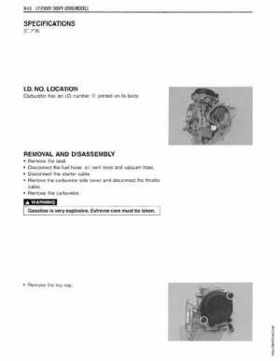 1999-2004 Suzuki King Quad LT-300 300F ATV Factory Service Manual, Page 319