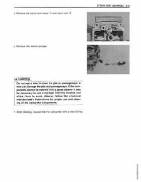 1999-2004 Suzuki King Quad LT-300 300F ATV Factory Service Manual, Page 322