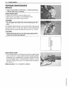 1999-2004 Suzuki King Quad LT-300 300F ATV Factory Service Manual, Page 356