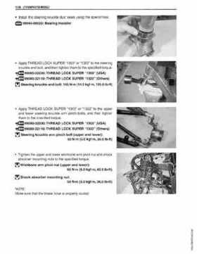 1999-2004 Suzuki King Quad LT-300 300F ATV Factory Service Manual, Page 374