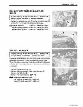 2002-2007 Suzuki 500 LTA Service Manual, Page 19