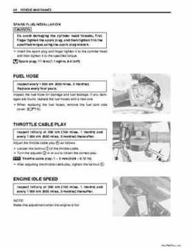 2002-2007 Suzuki 500 LTA Service Manual, Page 22