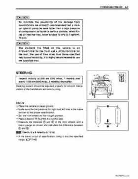 2002-2007 Suzuki 500 LTA Service Manual, Page 35