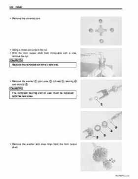 2002-2007 Suzuki 500 LTA Service Manual, Page 101