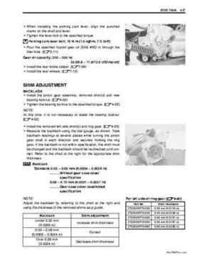2002-2007 Suzuki 500 LTA Service Manual, Page 181