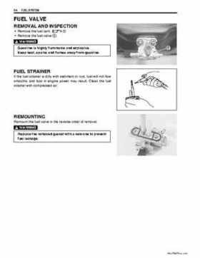 2002-2007 Suzuki 500 LTA Service Manual, Page 189