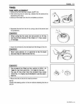 2002-2007 Suzuki 500 LTA Service Manual, Page 229