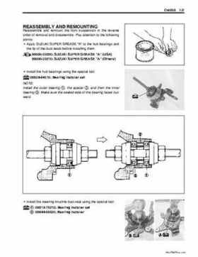 2002-2007 Suzuki 500 LTA Service Manual, Page 255