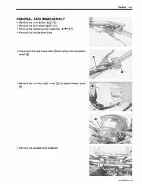 2002-2007 Suzuki 500 LTA Service Manual, Page 259