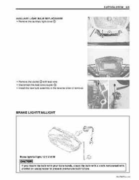 2002-2007 Suzuki 500 LTA Service Manual, Page 331