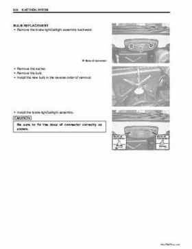 2002-2007 Suzuki 500 LTA Service Manual, Page 332