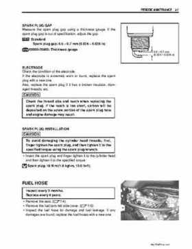 2002-2009 Suzuki LT-F250 Ozark Service Manual, Page 20
