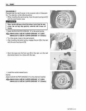 2002-2009 Suzuki LT-F250 Ozark Service Manual, Page 89
