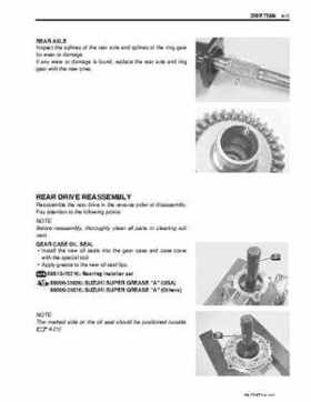 2002-2009 Suzuki LT-F250 Ozark Service Manual, Page 128