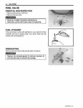 2002-2009 Suzuki LT-F250 Ozark Service Manual, Page 143