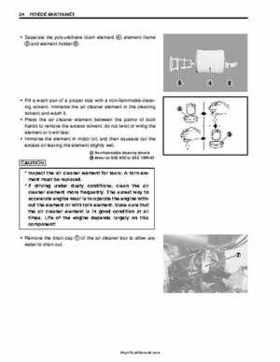 2003-2005 Suzuki LT-A500F Service Manual, Page 18
