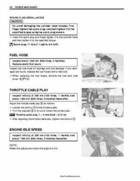 2003-2005 Suzuki LT-A500F Service Manual, Page 22