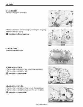 2003-2005 Suzuki LT-A500F Service Manual, Page 61