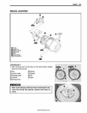 2003-2005 Suzuki LT-A500F Service Manual, Page 122
