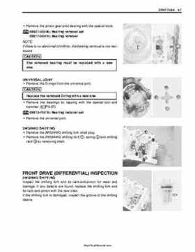 2003-2005 Suzuki LT-A500F Service Manual, Page 151