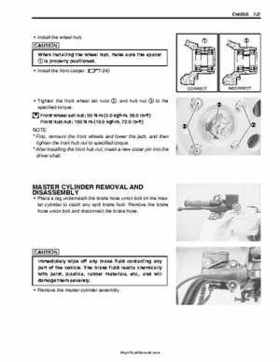 2003-2005 Suzuki LT-A500F Service Manual, Page 245