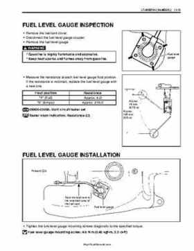 2003-2005 Suzuki LT-A500F Service Manual, Page 409