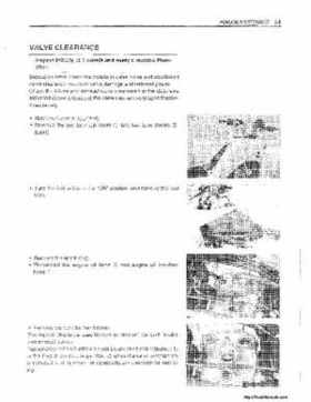 2003 Suzuki LT-Z400 Factory Service Manual, Page 15