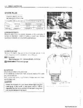 2003 Suzuki LT-Z400 Factory Service Manual, Page 20