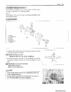 2003 Suzuki LT-Z400 Factory Service Manual, Page 87