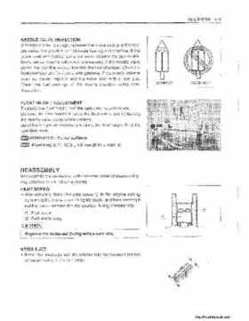 2003 Suzuki LT-Z400 Factory Service Manual, Page 117