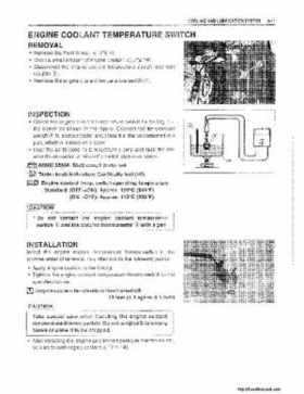 2003 Suzuki LT-Z400 Factory Service Manual, Page 129
