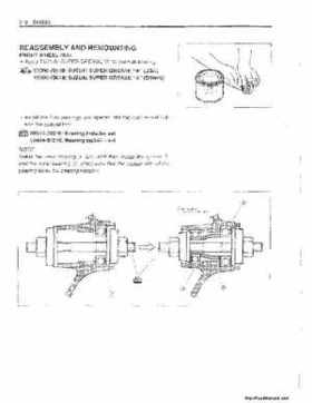 2003 Suzuki LT-Z400 Factory Service Manual, Page 158