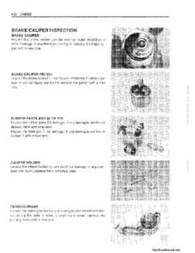 2003 Suzuki LT-Z400 Factory Service Manual, Page 200