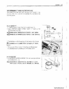 2003 Suzuki LT-Z400 Factory Service Manual, Page 229