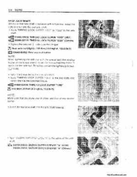 2003 Suzuki LT-Z400 Factory Service Manual, Page 232