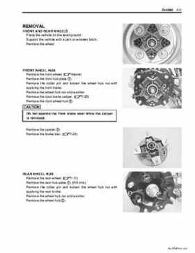 2004-2009 Suzuki LT-Z250 Service Manual, Page 168