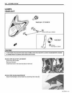 2004-2009 Suzuki LT-Z250 Service Manual, Page 245