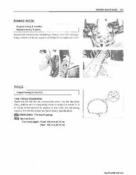 2006-2009 Suzuki LT-R450 Service Manual, Page 34