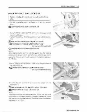 2006-2009 Suzuki LT-R450 Service Manual, Page 40