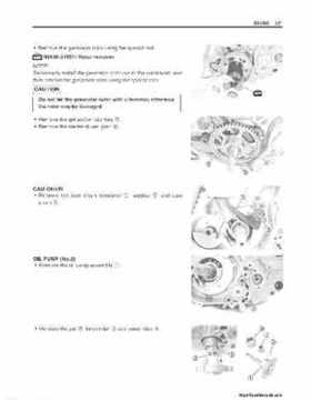 2006-2009 Suzuki LT-R450 Service Manual, Page 70
