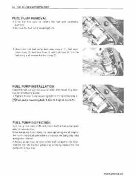 2006-2009 Suzuki LT-R450 Service Manual, Page 195