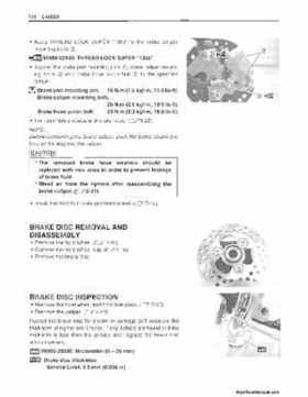 2006-2009 Suzuki LT-R450 Service Manual, Page 256