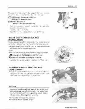 2006-2009 Suzuki LT-R450 Service Manual, Page 257