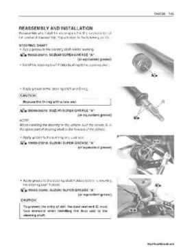 2006-2009 Suzuki LT-R450 Service Manual, Page 281