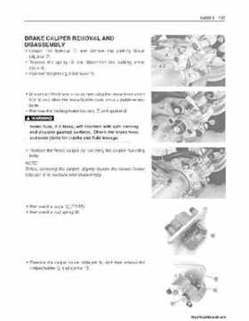 2006-2009 Suzuki LT-R450 Service Manual, Page 289