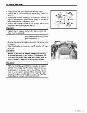 2006-2009 Suzuki LT-Z50 QuadSport ATV Factory Service Manual, Page 17
