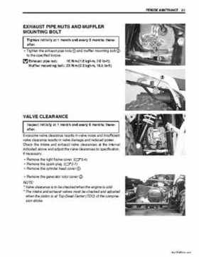 2006-2009 Suzuki LT-Z50 QuadSport ATV Factory Service Manual, Page 18