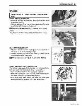 2006-2009 Suzuki LT-Z50 QuadSport ATV Factory Service Manual, Page 30
